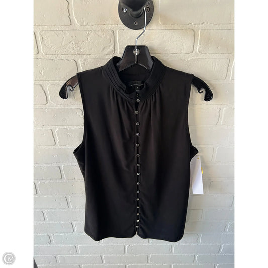 Top Sleeveless By White House Black Market In Black, Size: M