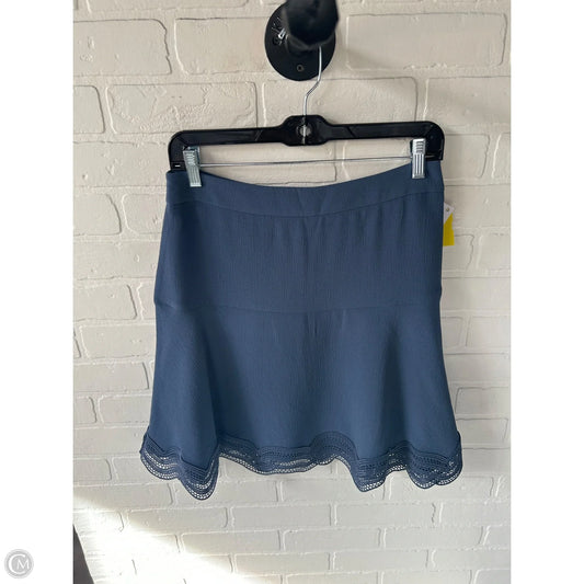 Skirt Mini & Short By Ann Taylor In Blue, Size: 2