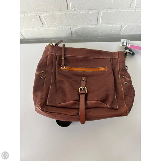 Crossbody Leather By Sundance, Size: Medium