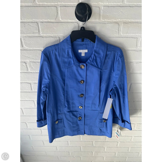 Blazer By Charter Club In Blue, Size: Xl