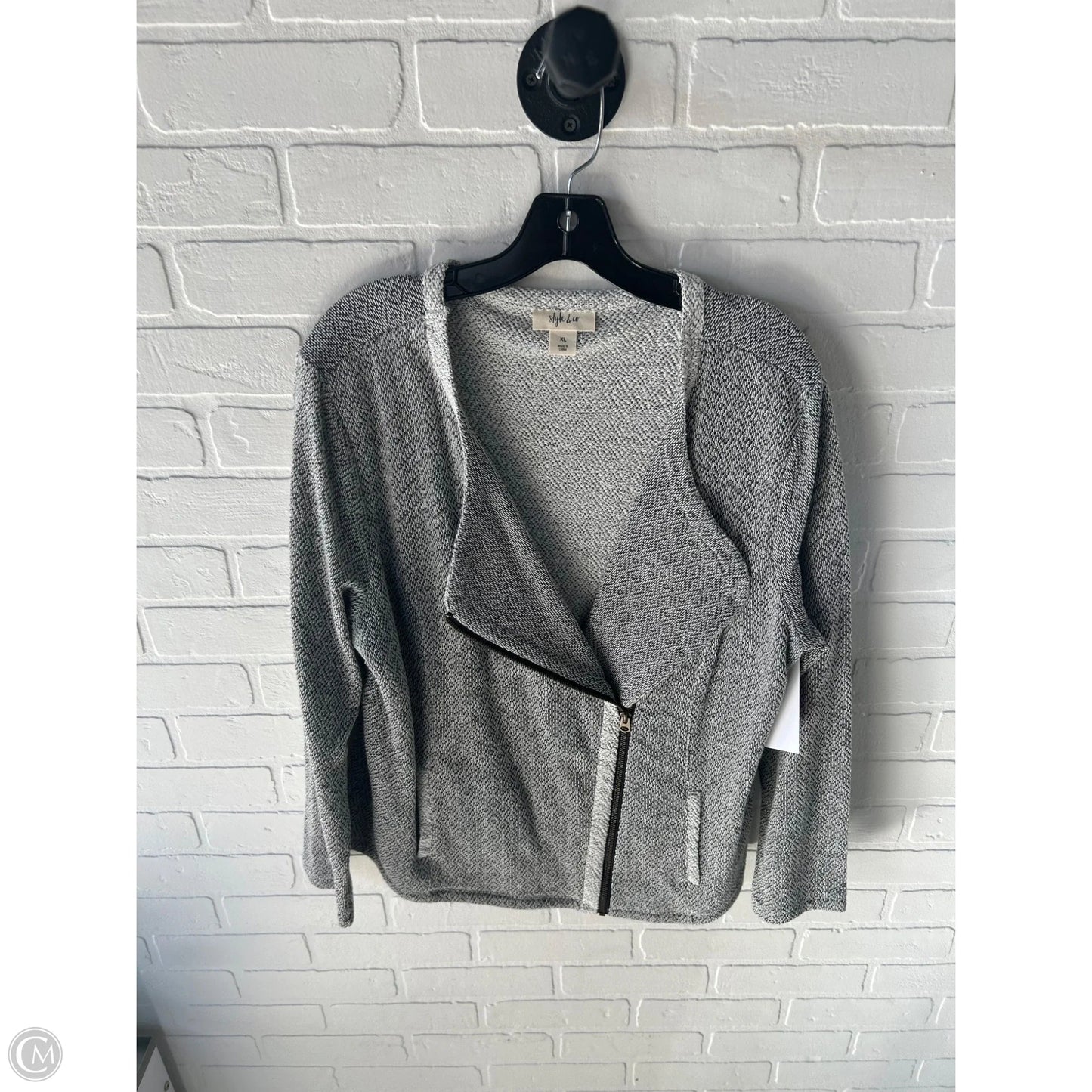 Blazer By Style And Company In Grey, Size: Xl