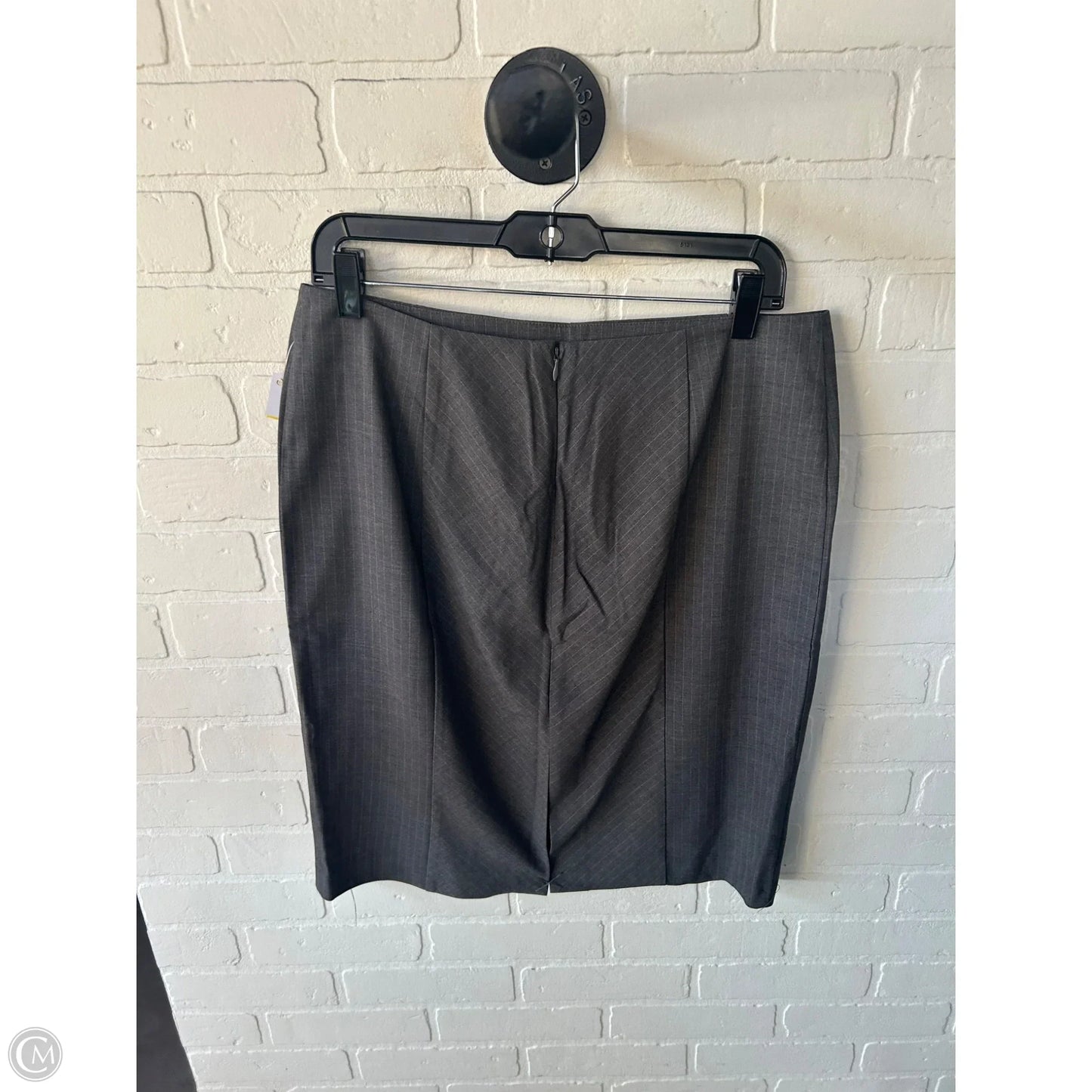 Skirt Midi By New York And Co In Grey, Size: 12