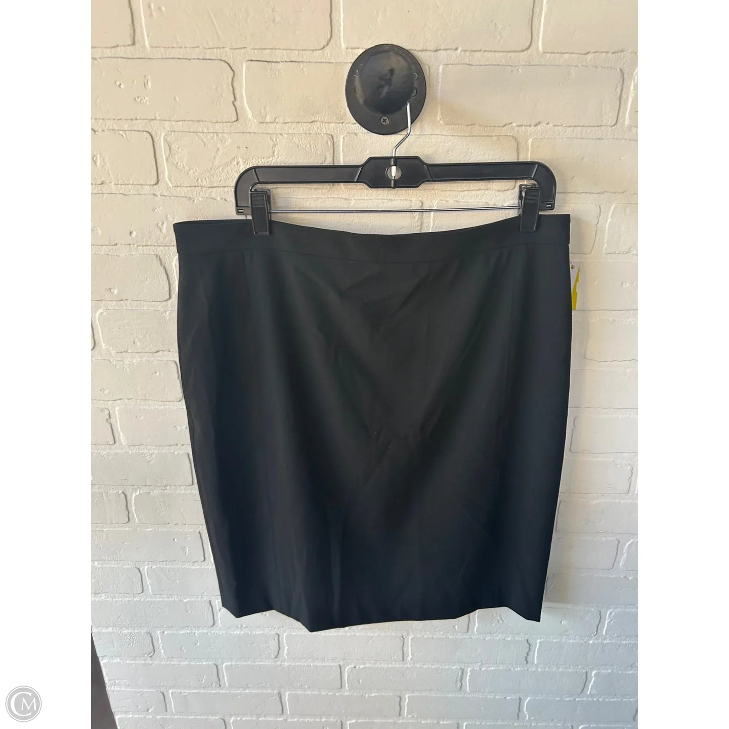 Skirt Midi By Ann Taylor In Black, Size: 14