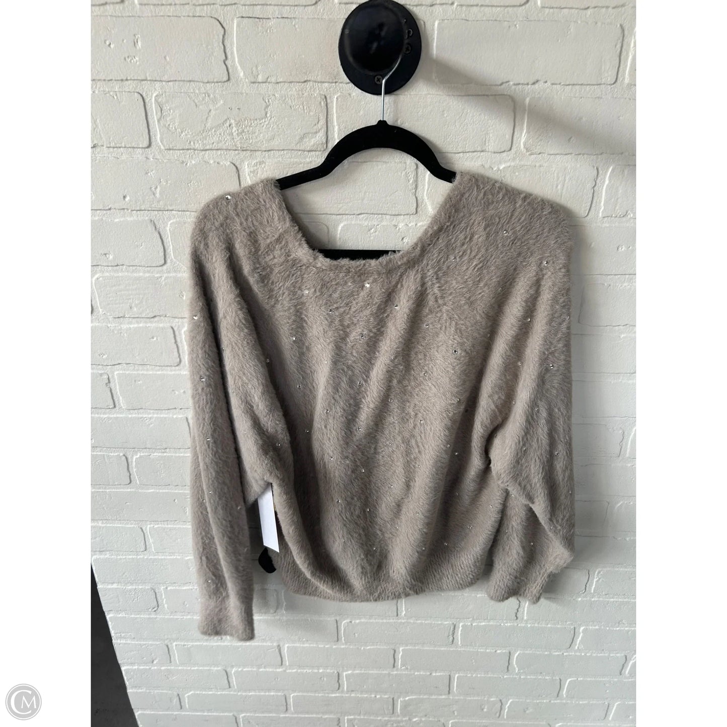 Sweater By Express In Tan, Size: M