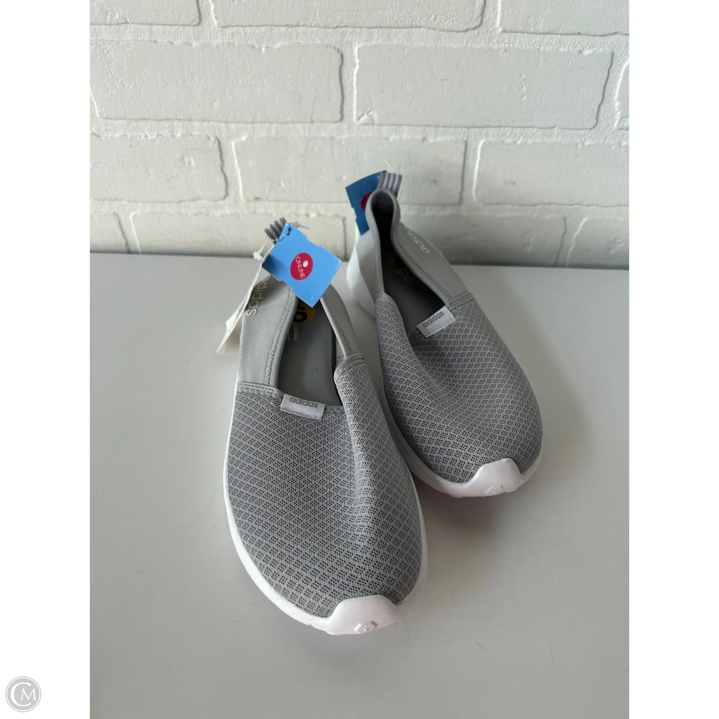 Shoes Sneakers By Adidas In Grey, Size: 9