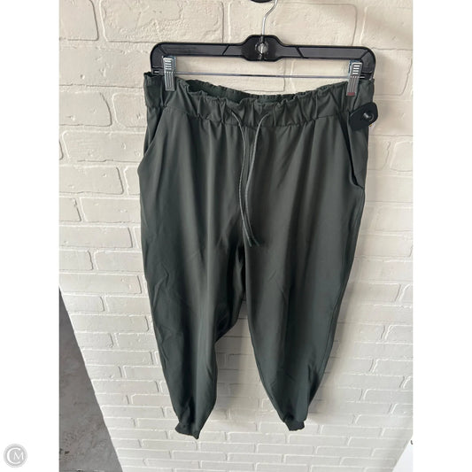 Athletic Pants By Lululemon In Green, Size: 10
