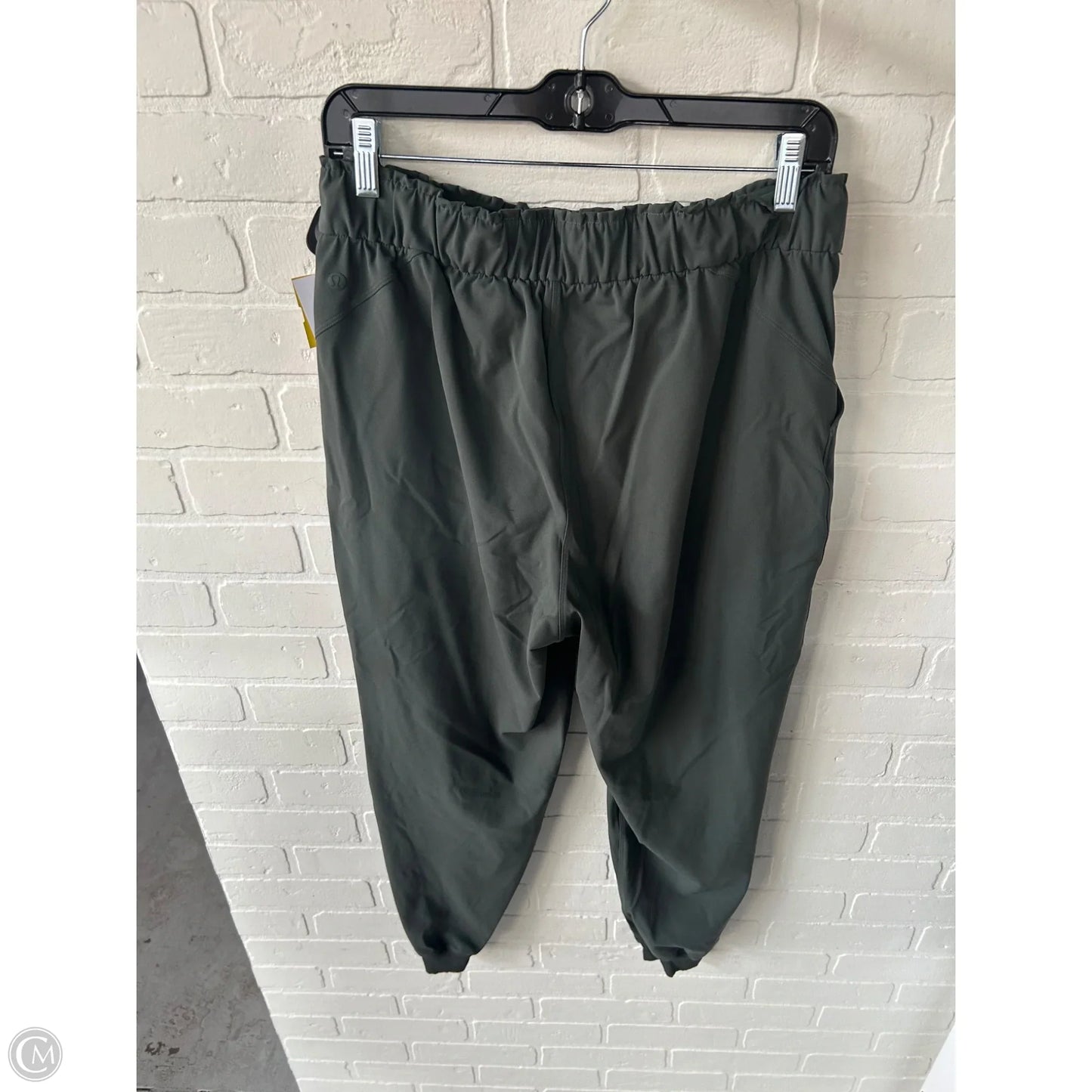 Athletic Pants By Lululemon In Green, Size: 10
