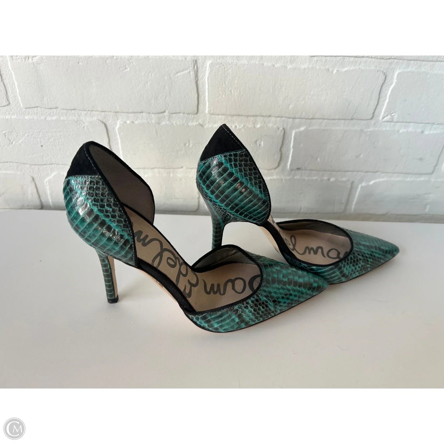 Shoes Heels Stiletto By Sam Edelman In Green, Size: 6