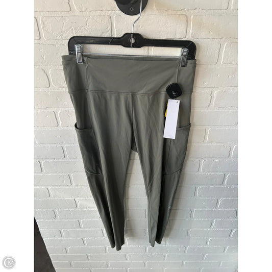 Athletic Leggings By Lululemon In Green, Size: 10