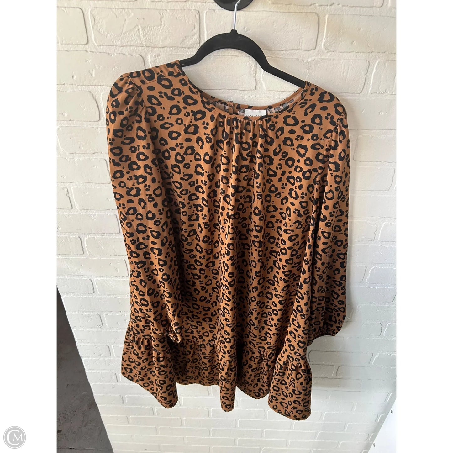 Dress Casual Short By Ava & Viv In Animal Print, Size: Xxl