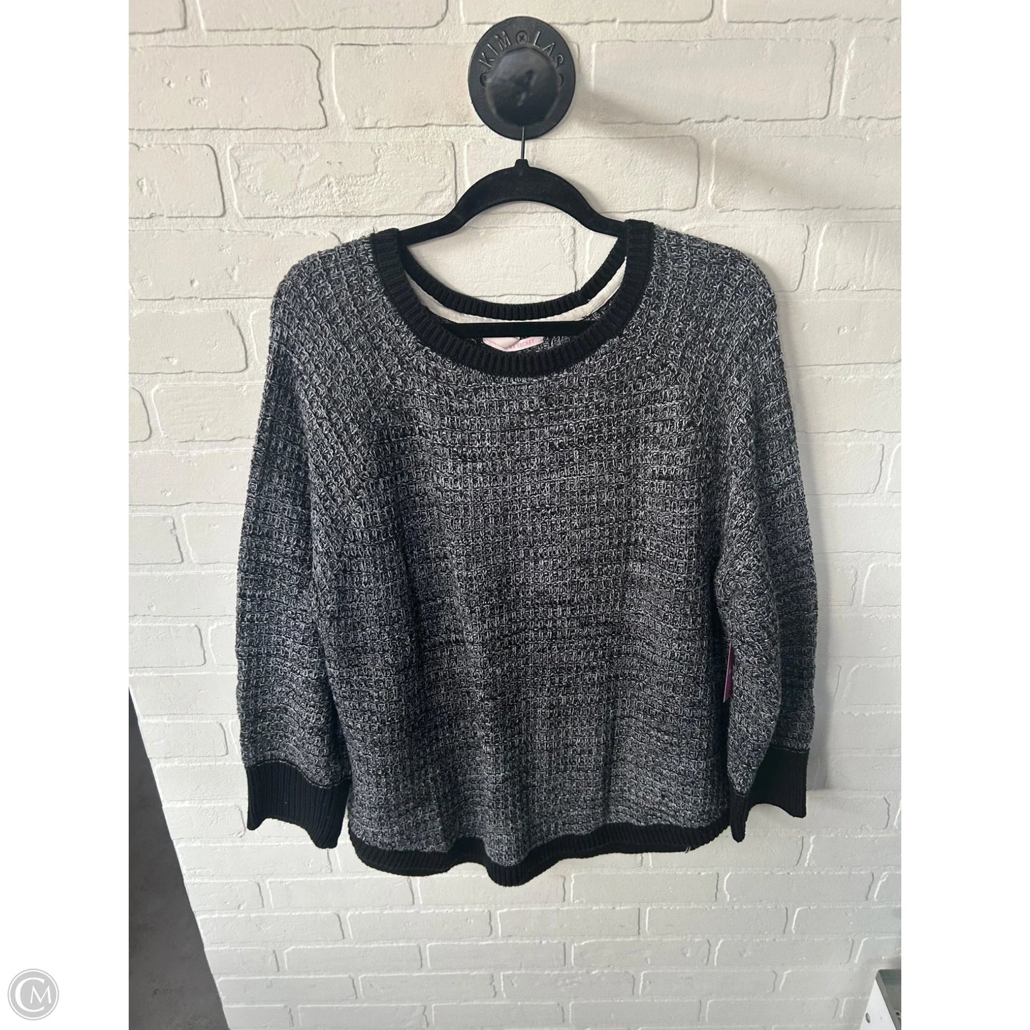 Sweater By Victorias Secret In Black, Size: Xl