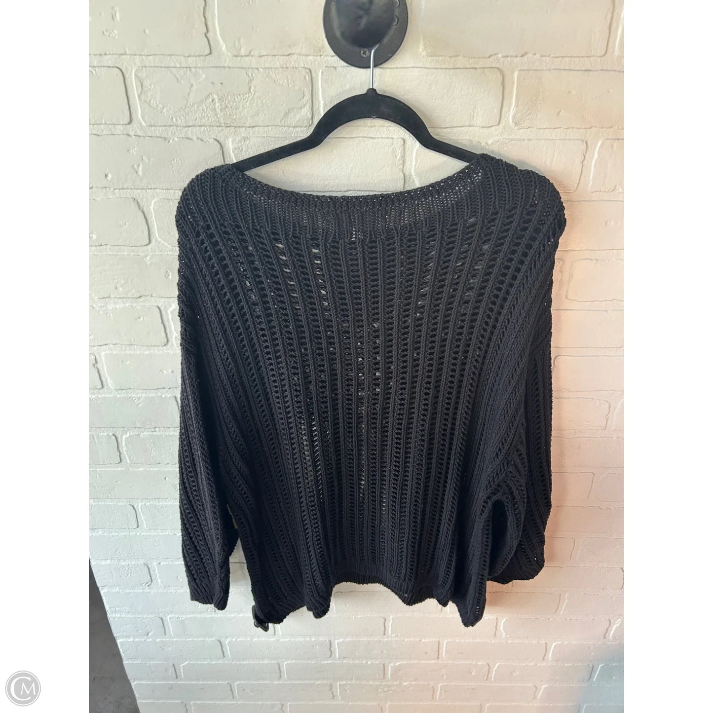 Sweater By Loft In Black, Size: Xl