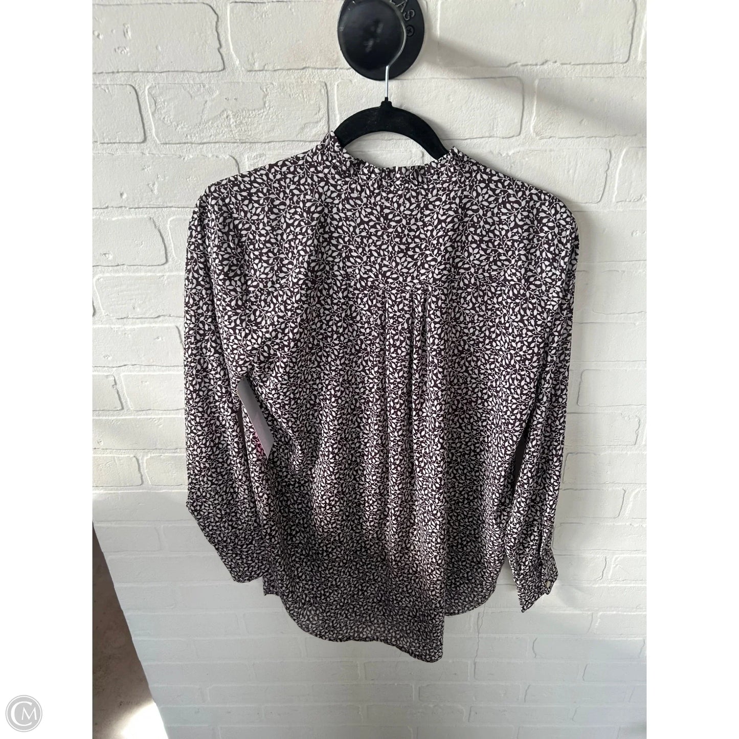 Top Long Sleeve By Loft In Purple, Size: Xs
