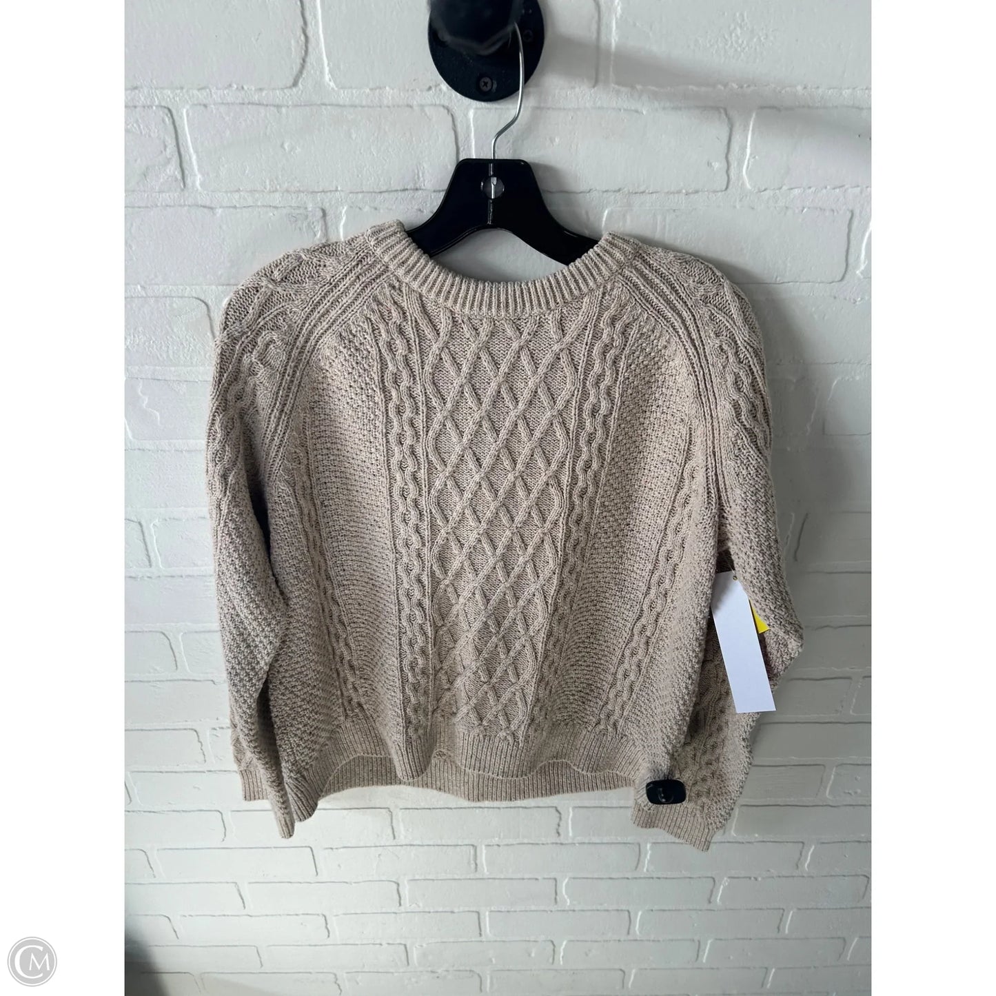 Sweater By J. Crew In Tan, Size: L