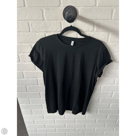 Top Short Sleeve Basic By Clothes Mentor In Black, Size: Xl