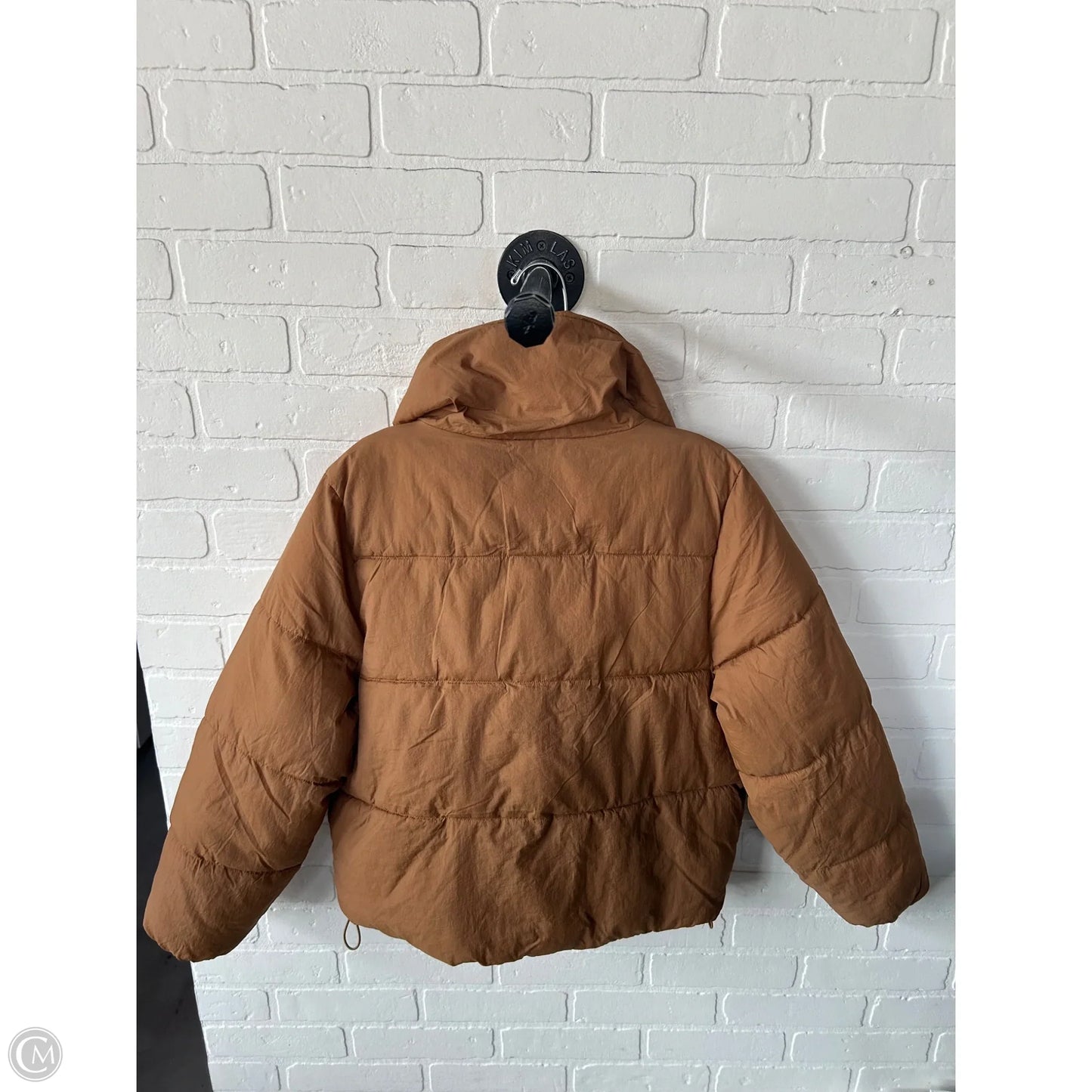 Jacket Puffer & Quilted By A New Day In Tan, Size: S