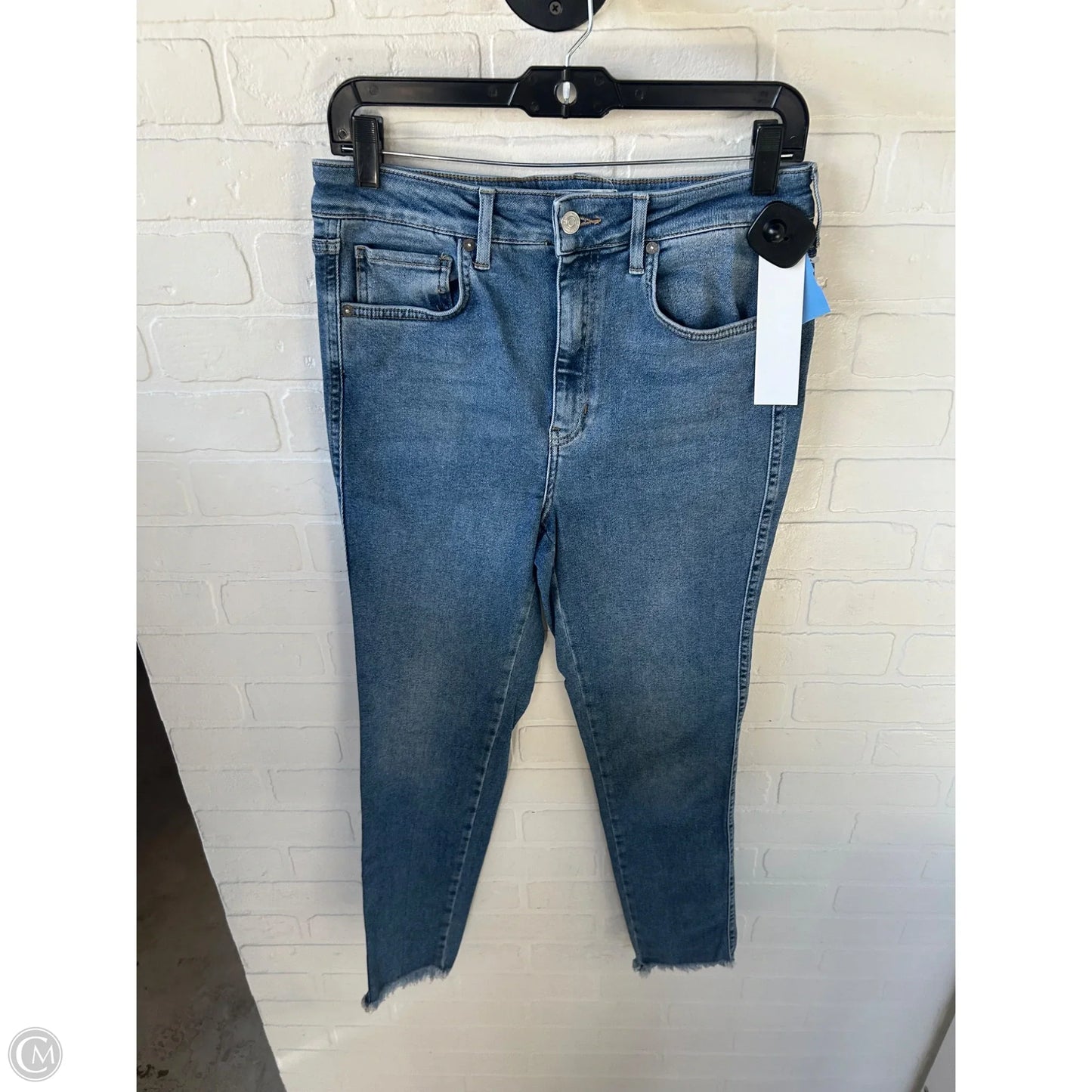 Jeans Skinny By We The Free In Blue Denim, Size: 10