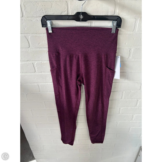 Athletic Leggings By Kirkland In Purple, Size: 8