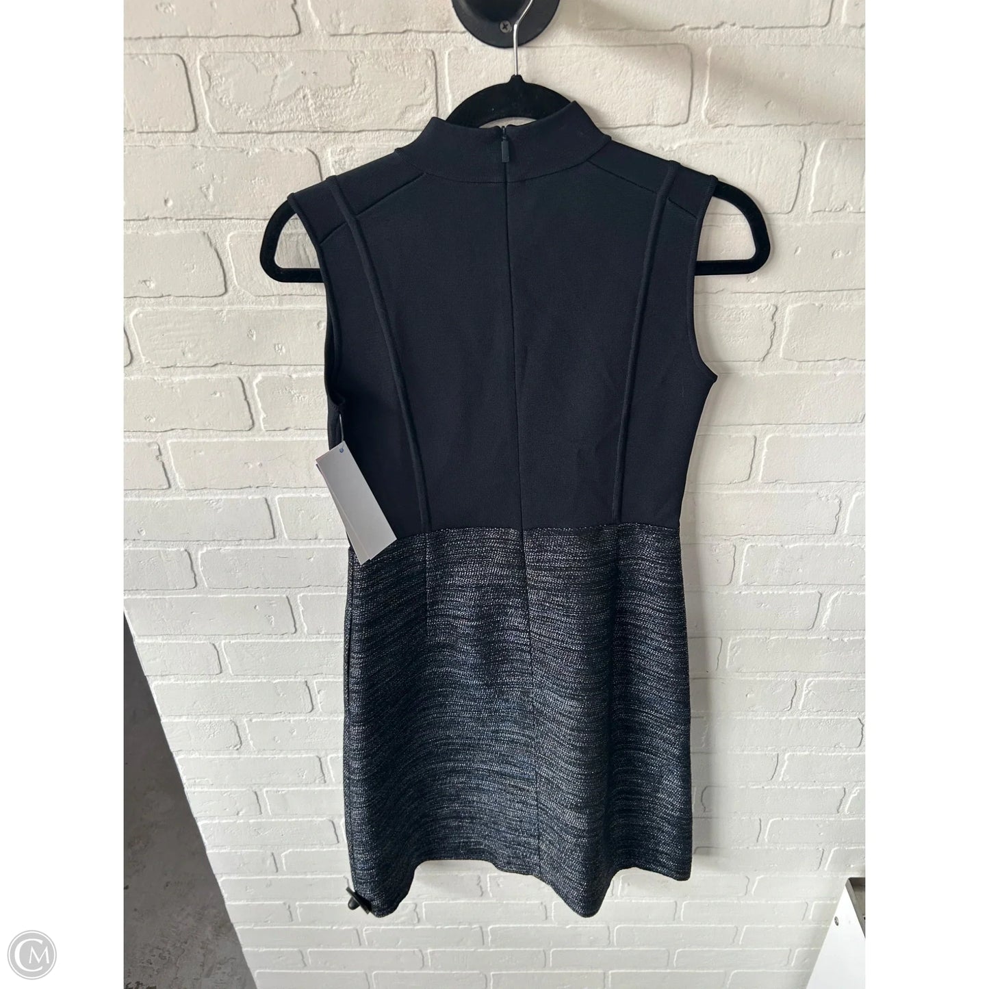 Dress Designer By Lafayette 148 In Blue & Silver, Size: Xs