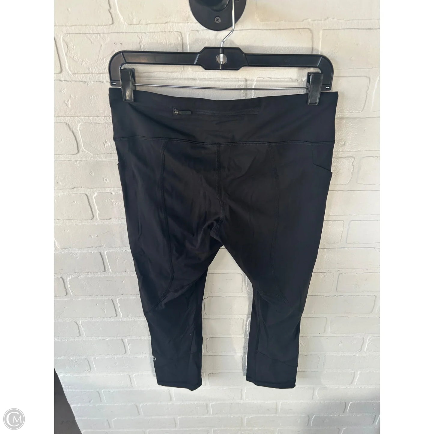 Athletic Leggings Capris By Lululemon In Black, Size: 8