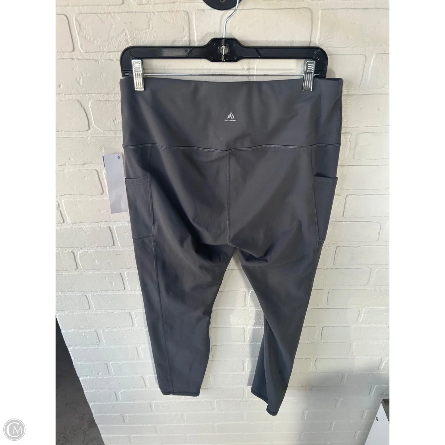 Athletic Leggings By Clothes Mentor In Grey, Size: 16