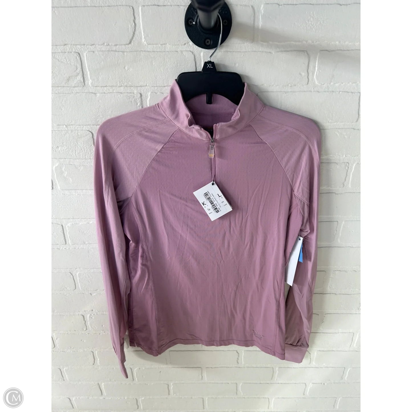Top Long Sleeve By Cmc In Purple, Size: S