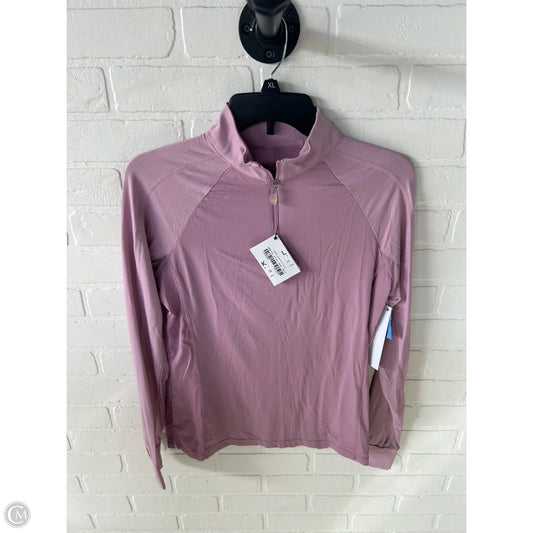 Top Long Sleeve By Cmc In Purple, Size: S