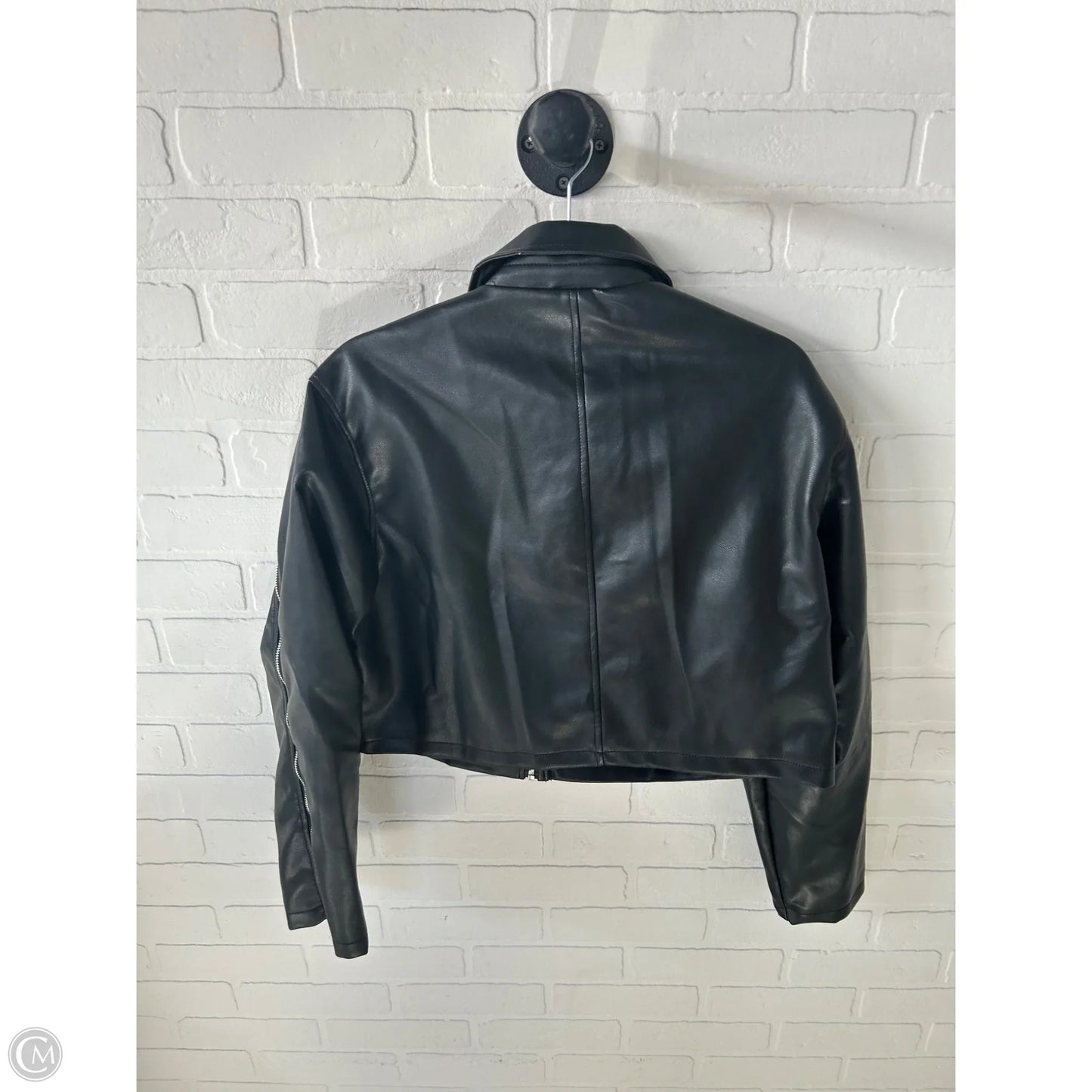 Jacket Moto By Fashion Nova In Black, Size: L