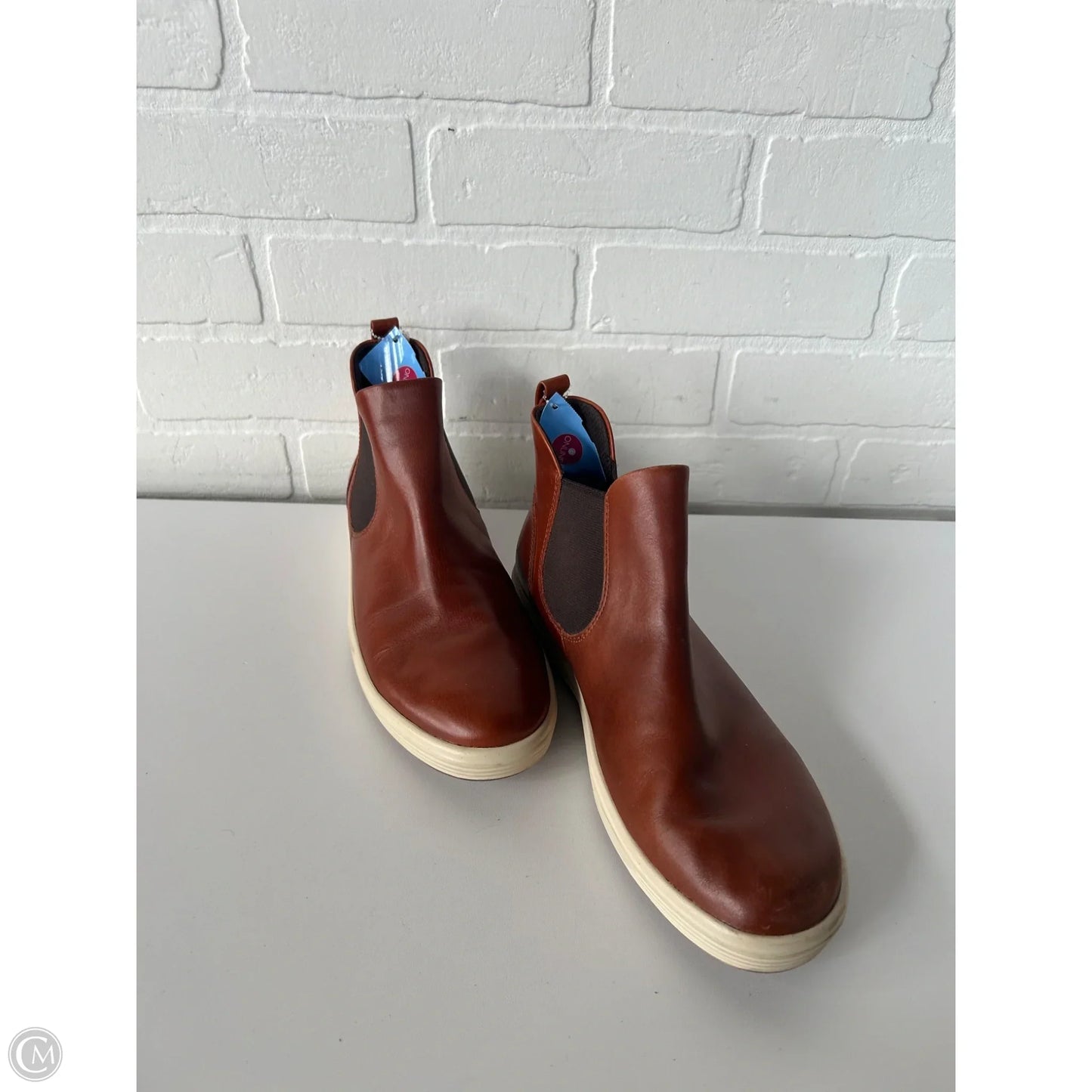 Shoes Flats By Ecco In Brown, Size: 8.5