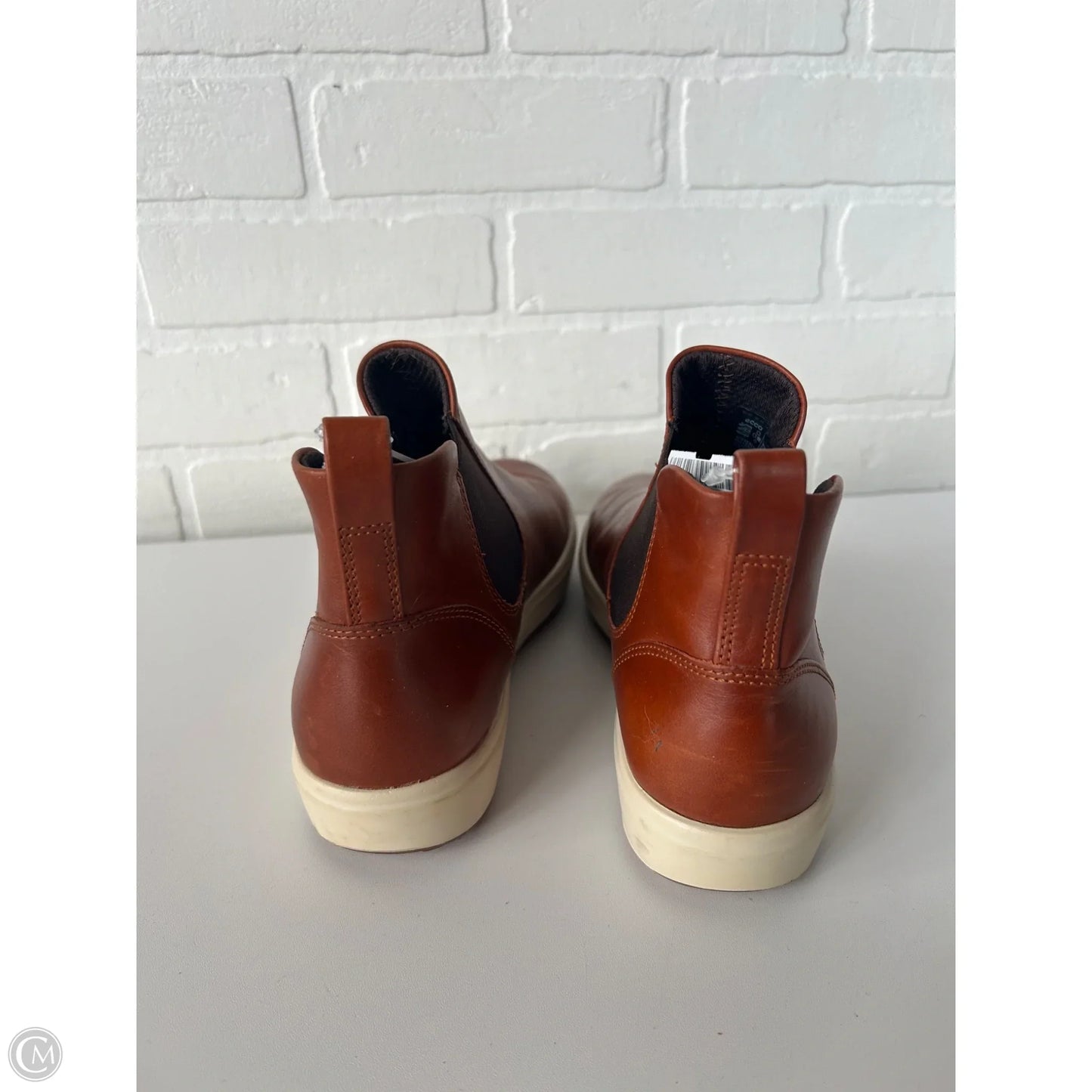 Shoes Flats By Ecco In Brown, Size: 8.5