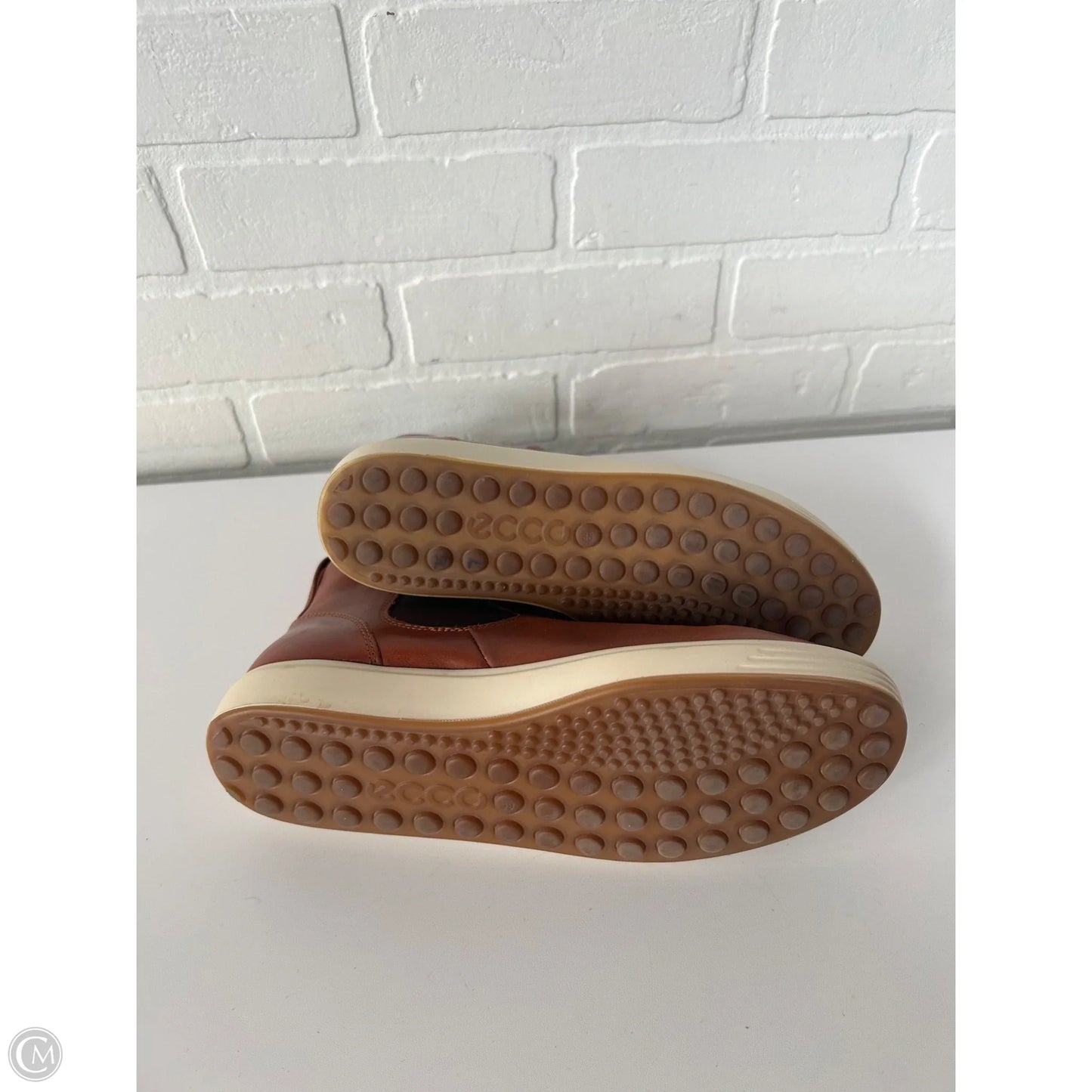 Shoes Flats By Ecco In Brown, Size: 8.5