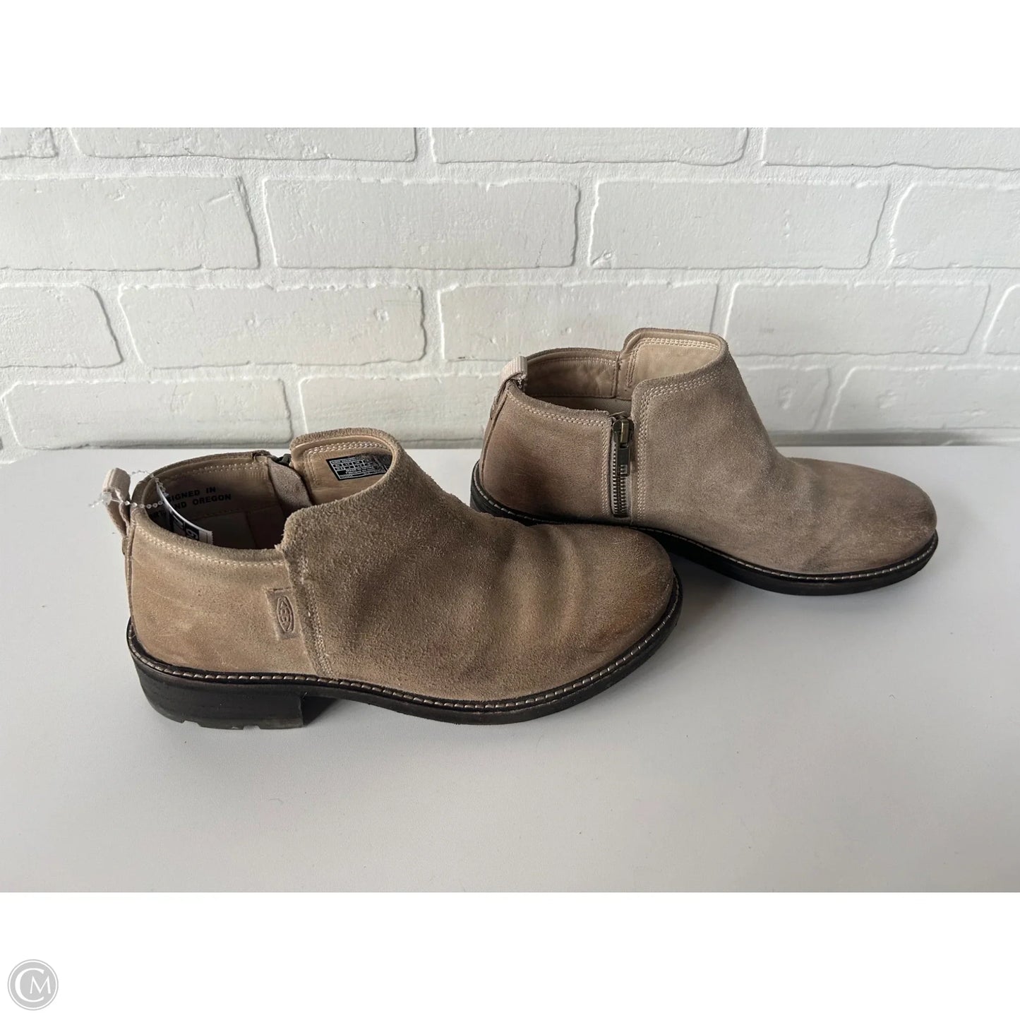 Boots Ankle Flats By Keen In Tan, Size: 8