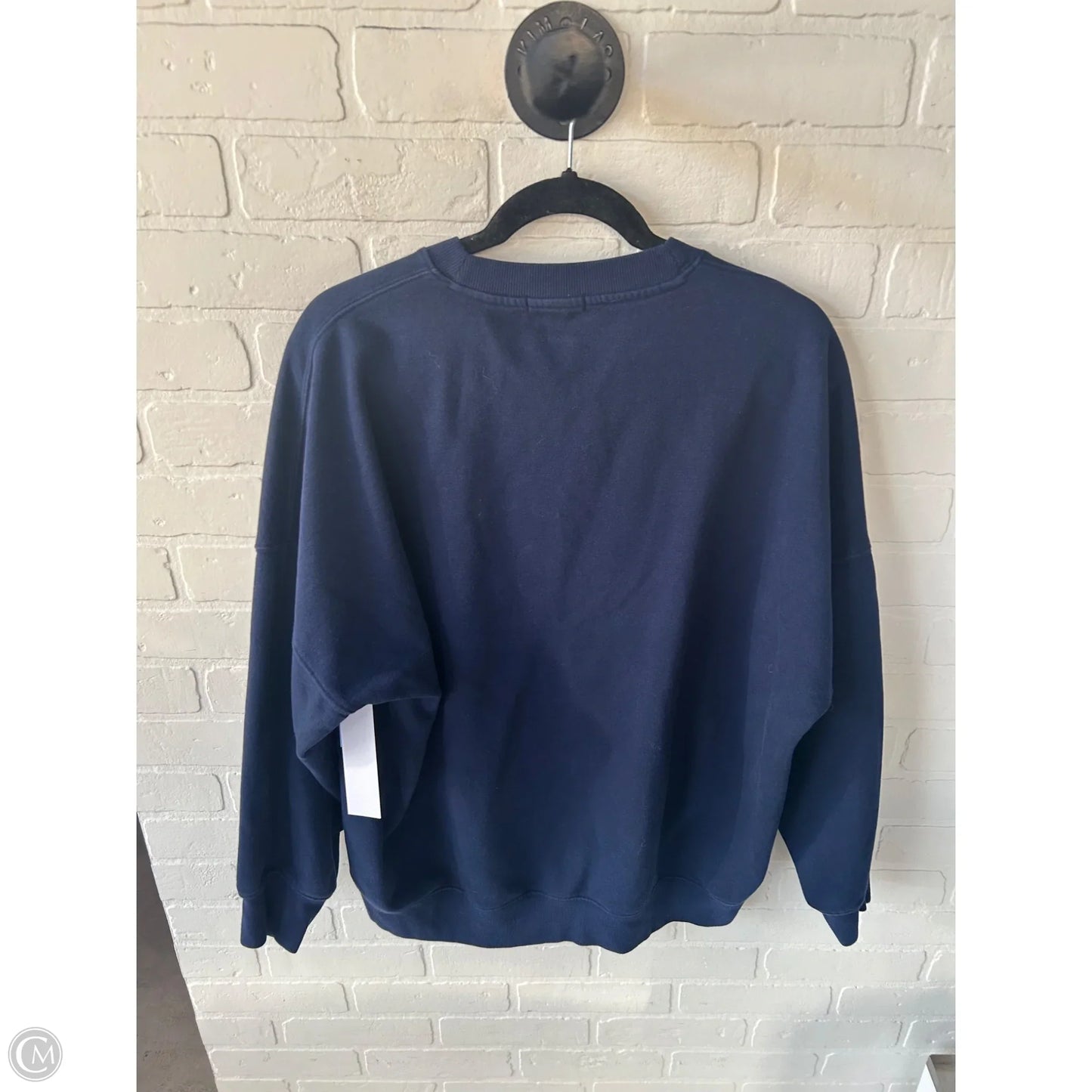 Athletic Sweatshirt Crewneck By Beyond Yoga In Blue, Size: M