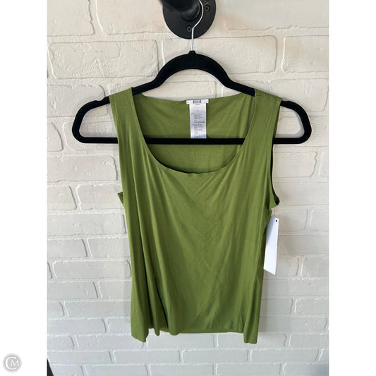 Top Sleeveless Basic By Cma In Green, Size: M