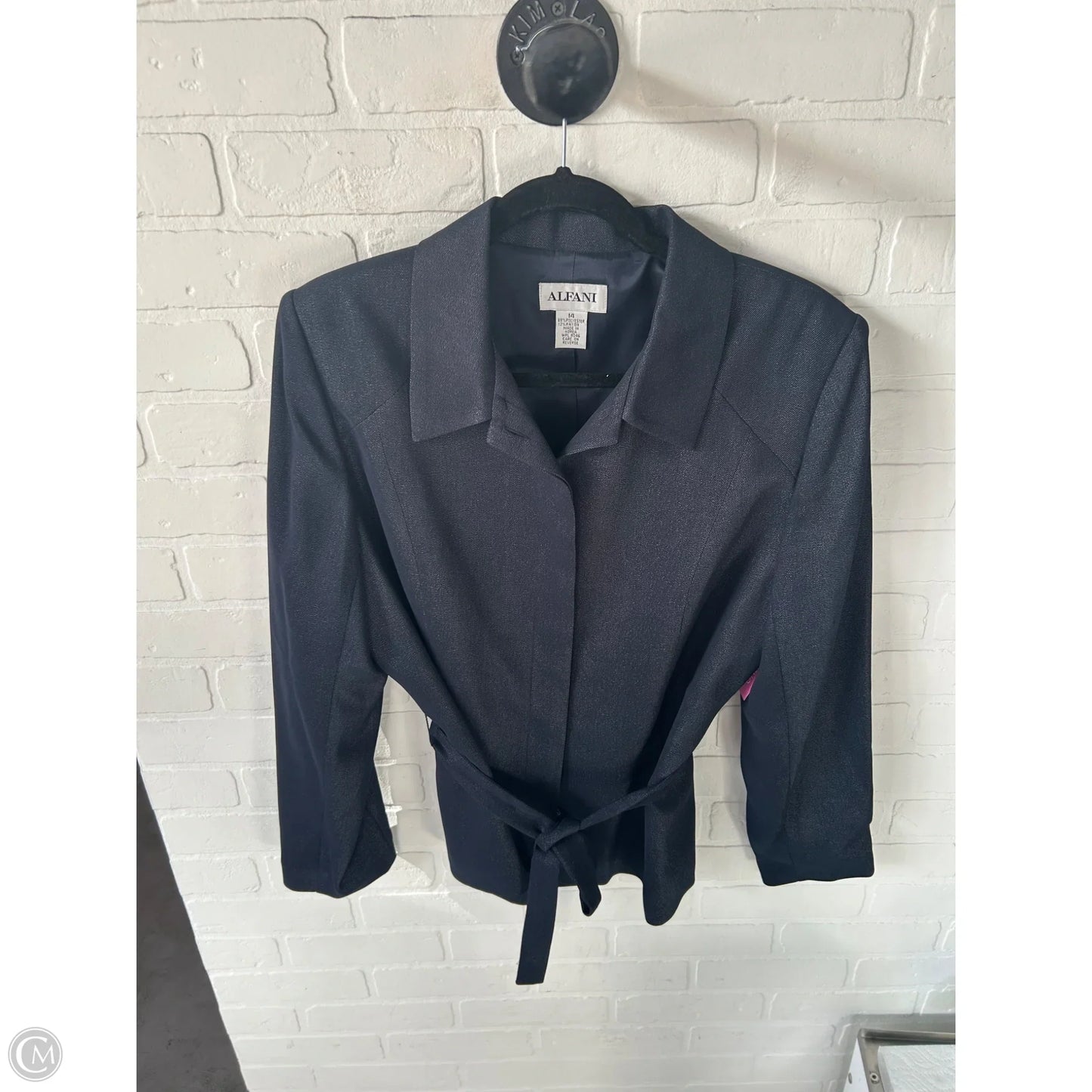 Blazer By Alfani In Blue, Size: L