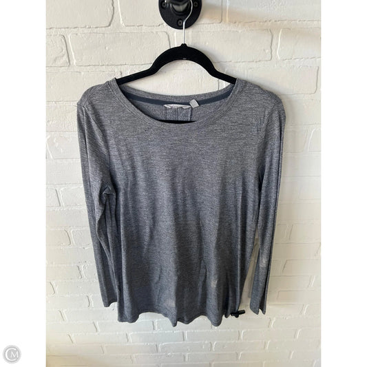 Athletic Top Long Sleeve Crewneck By Athleta In Grey, Size: M