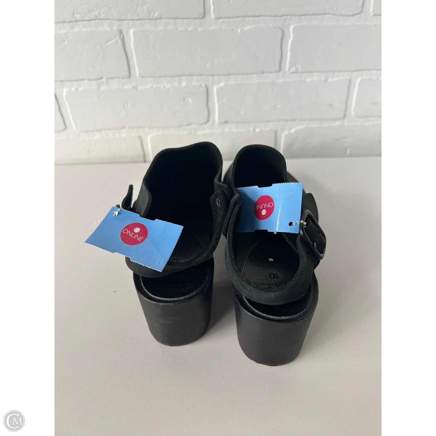 Shoes Heels Block By Cma In Black, Size: 10