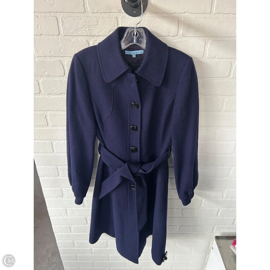 Coat Trench Coat By Antonio Melani In Purple, Size: Xs