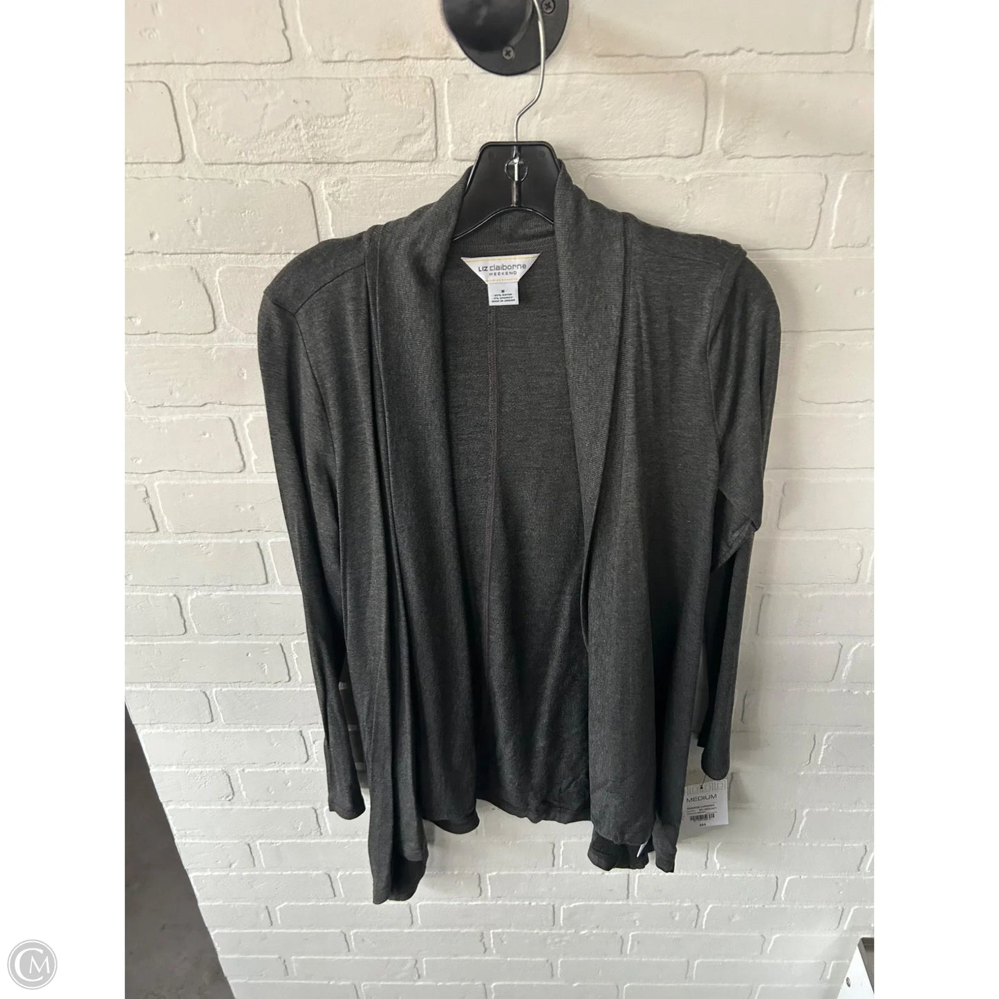 Top Short Sleeve By Liz Claiborne In Pink & Yellow, Size: M