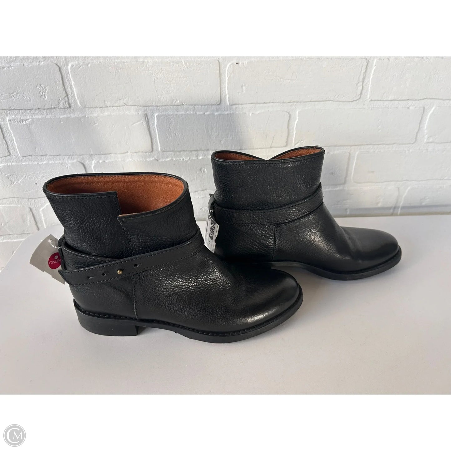 Boots Ankle Flats By Madewell In Black, Size: 6.5