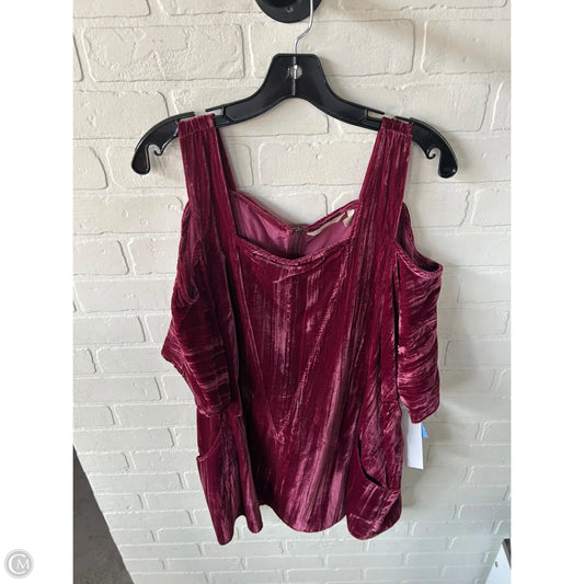 Top Short Sleeve By Soft Surroundings In Pink, Size: Xl