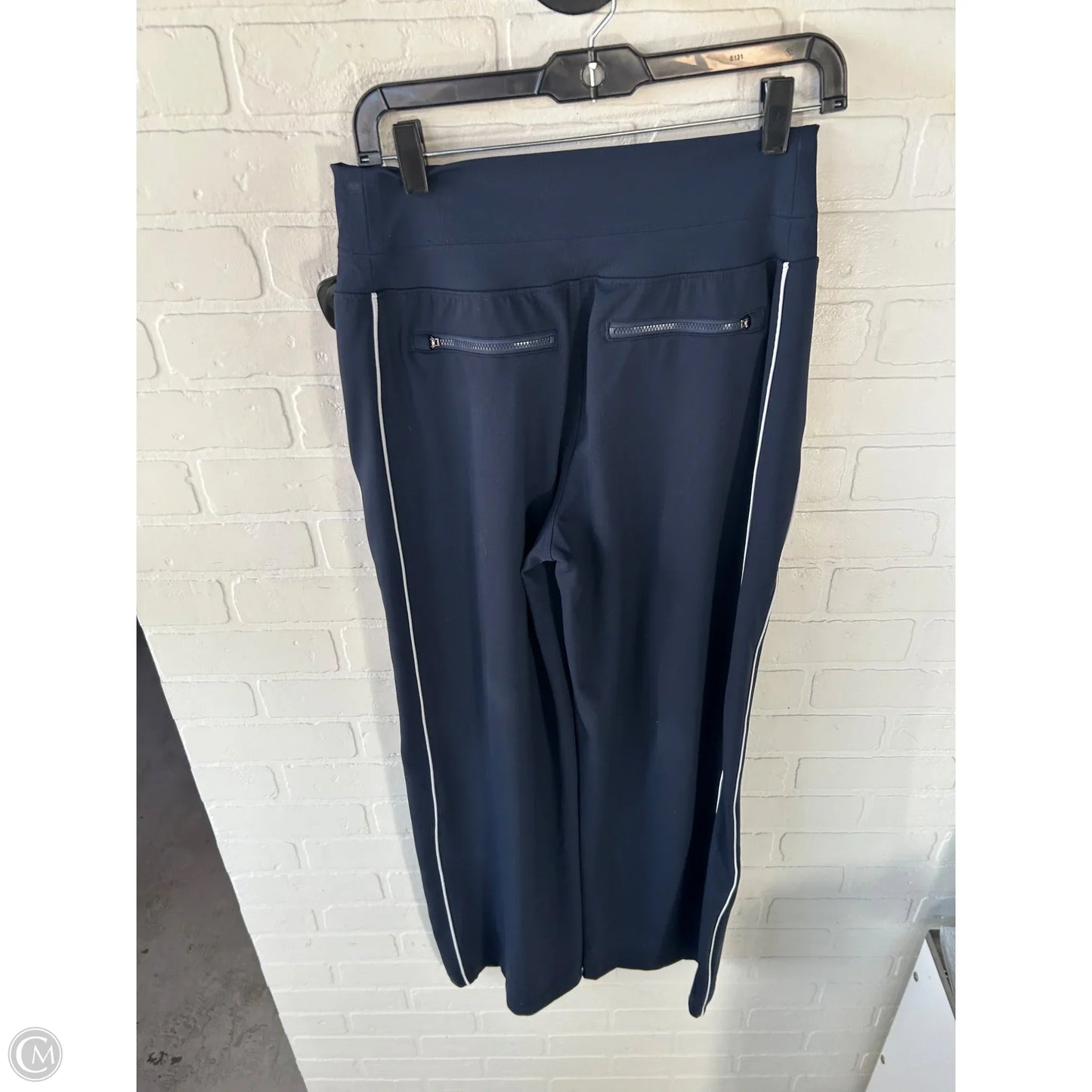 Athletic Pants By Athleta In Blue & White, Size: 4