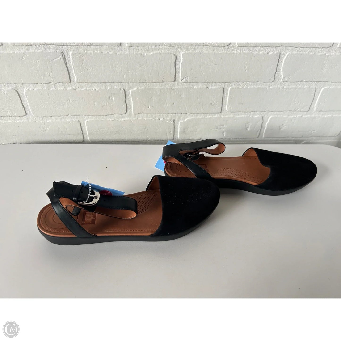 Shoes Flats By Fitflop In Black, Size: 8