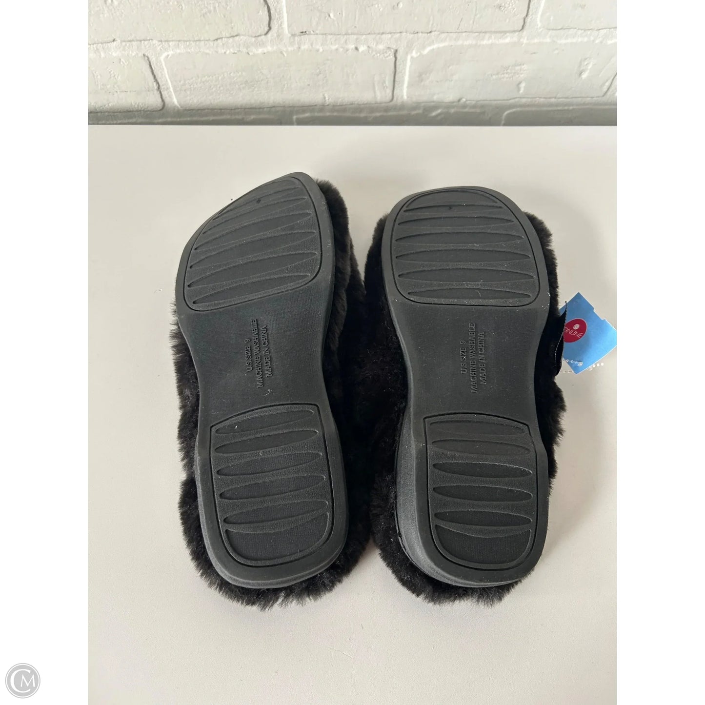 Slippers By Simply Vera In Black, Size: 9