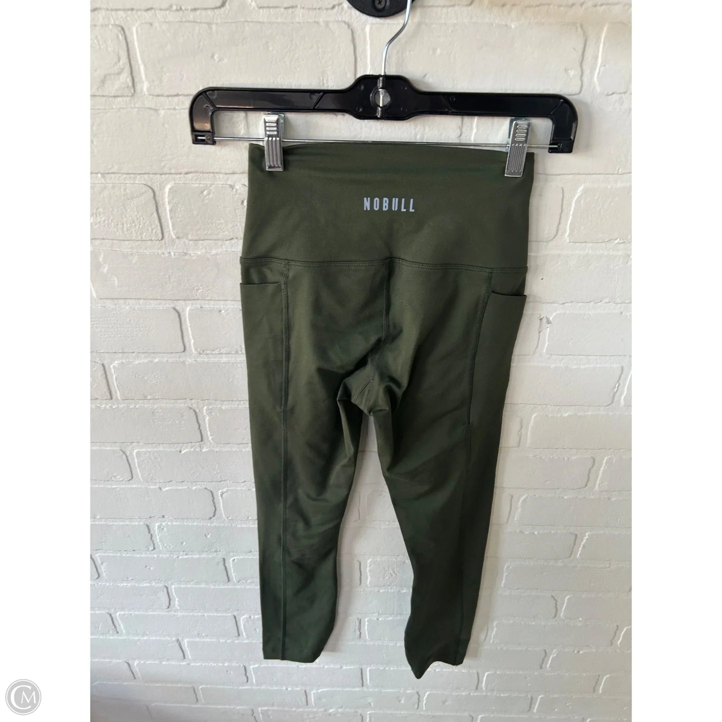 Athletic Leggings By Nobull In Green, Size: 0
