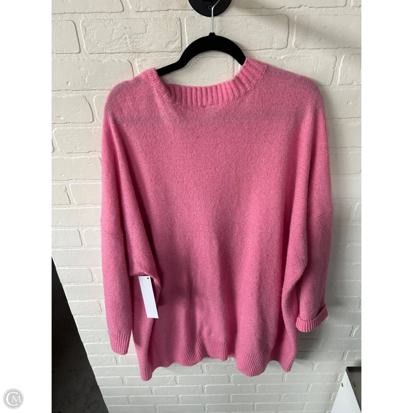 Sweater Cardigan By Torrid In Pink, Size: 4x