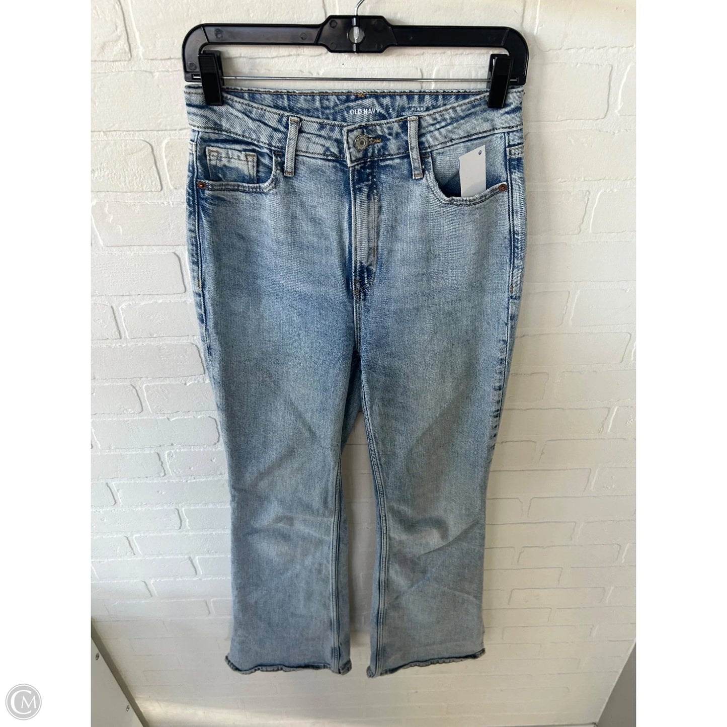Jeans Flared By Old Navy In Blue Denim, Size: 2