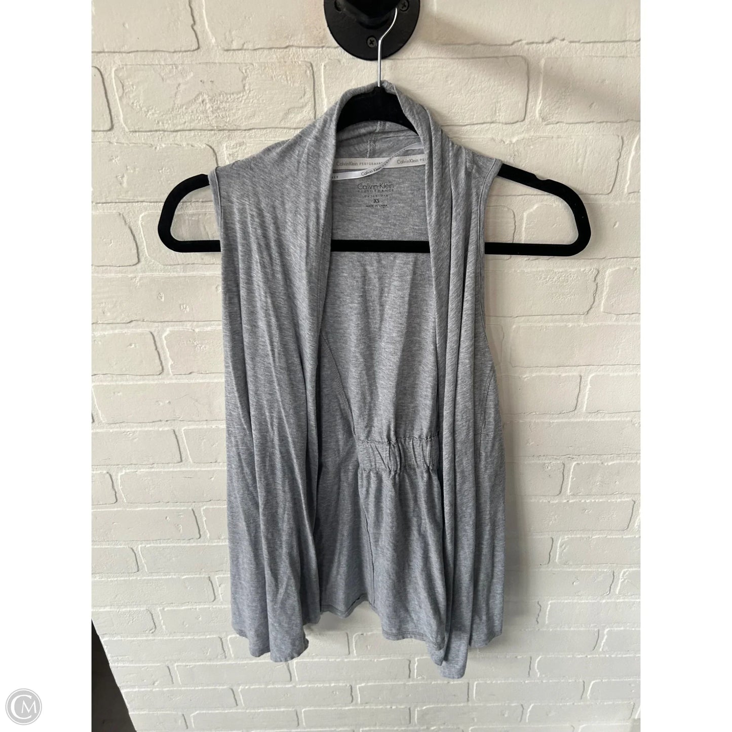 Vest Other By Calvin Klein Performance In Grey, Size: Xs