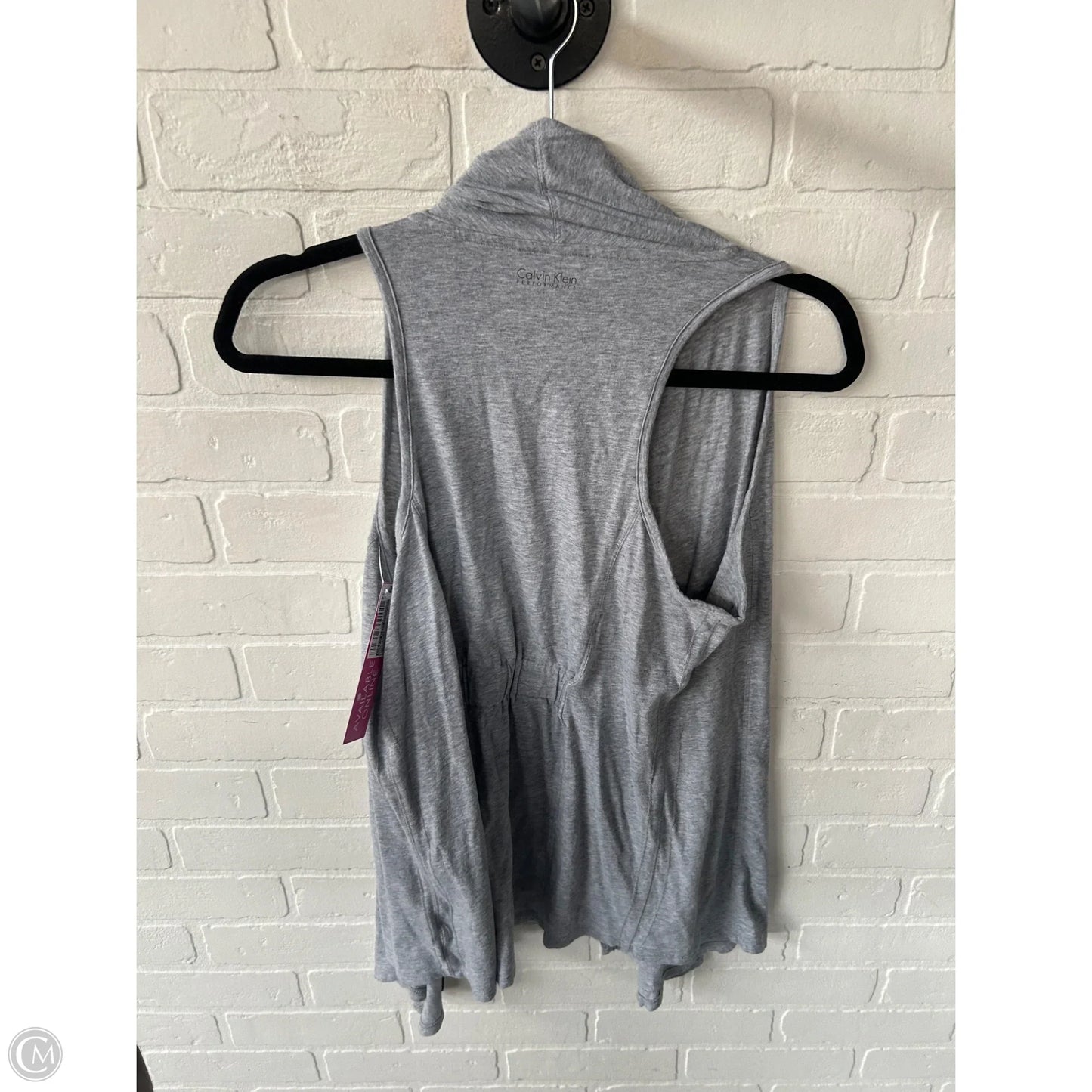 Vest Other By Calvin Klein Performance In Grey, Size: Xs