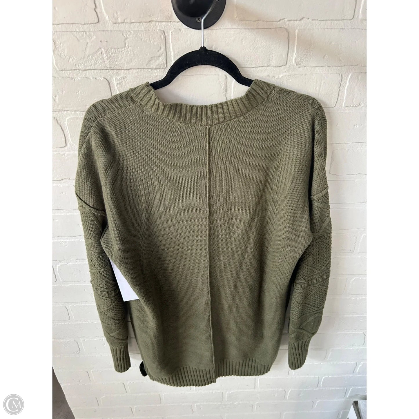 Sweater Cardigan By Cabi In Green, Size: S